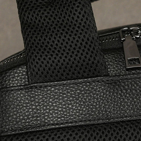 Mochila Executiva de Couro Legítimo para Notebook 15.6 Hephaestus