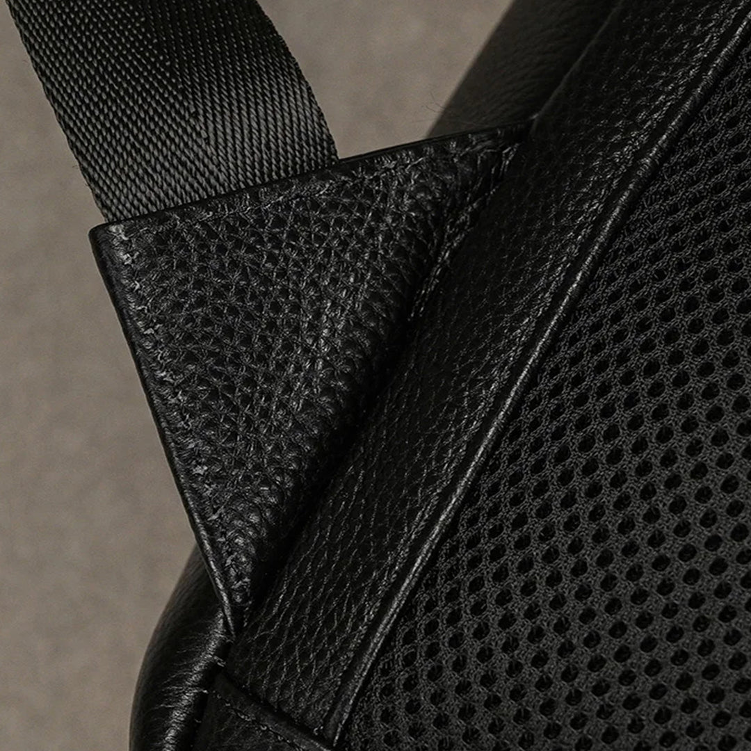 Mochila Executiva de Couro Legítimo para Notebook 15.6 Hephaestus