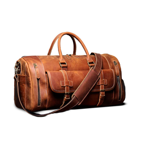 Mala Bolsa de Couro Legítimo Hephaestus Atlas