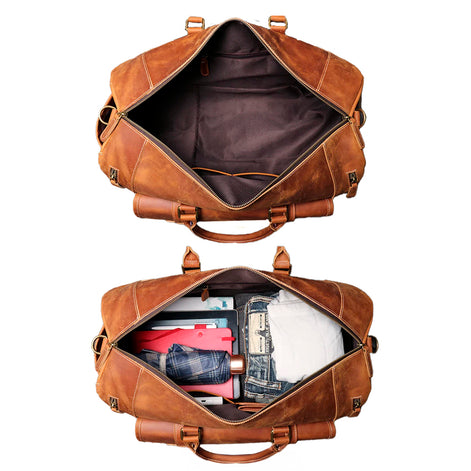 Mala Bolsa de Couro Legítimo Hephaestus Atlas