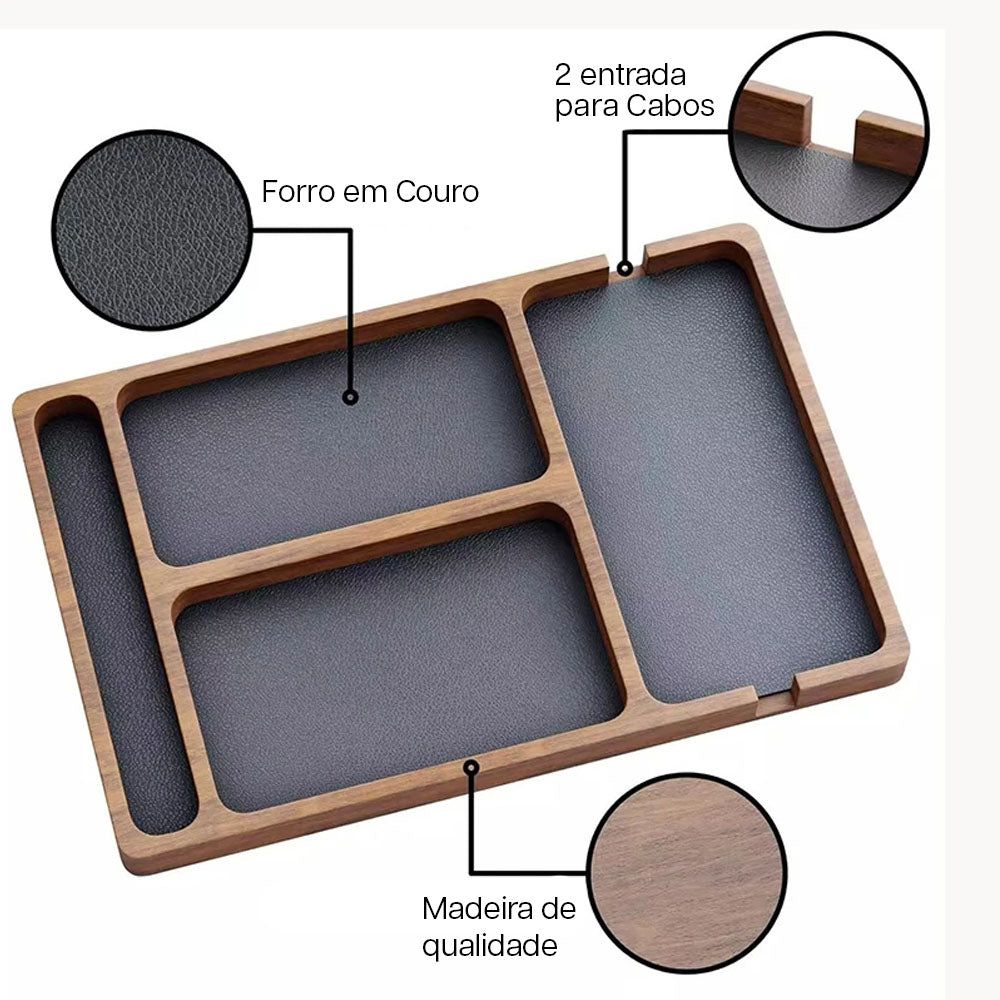 Bandeja Organizador de Mesa Executiva Hephaestus.