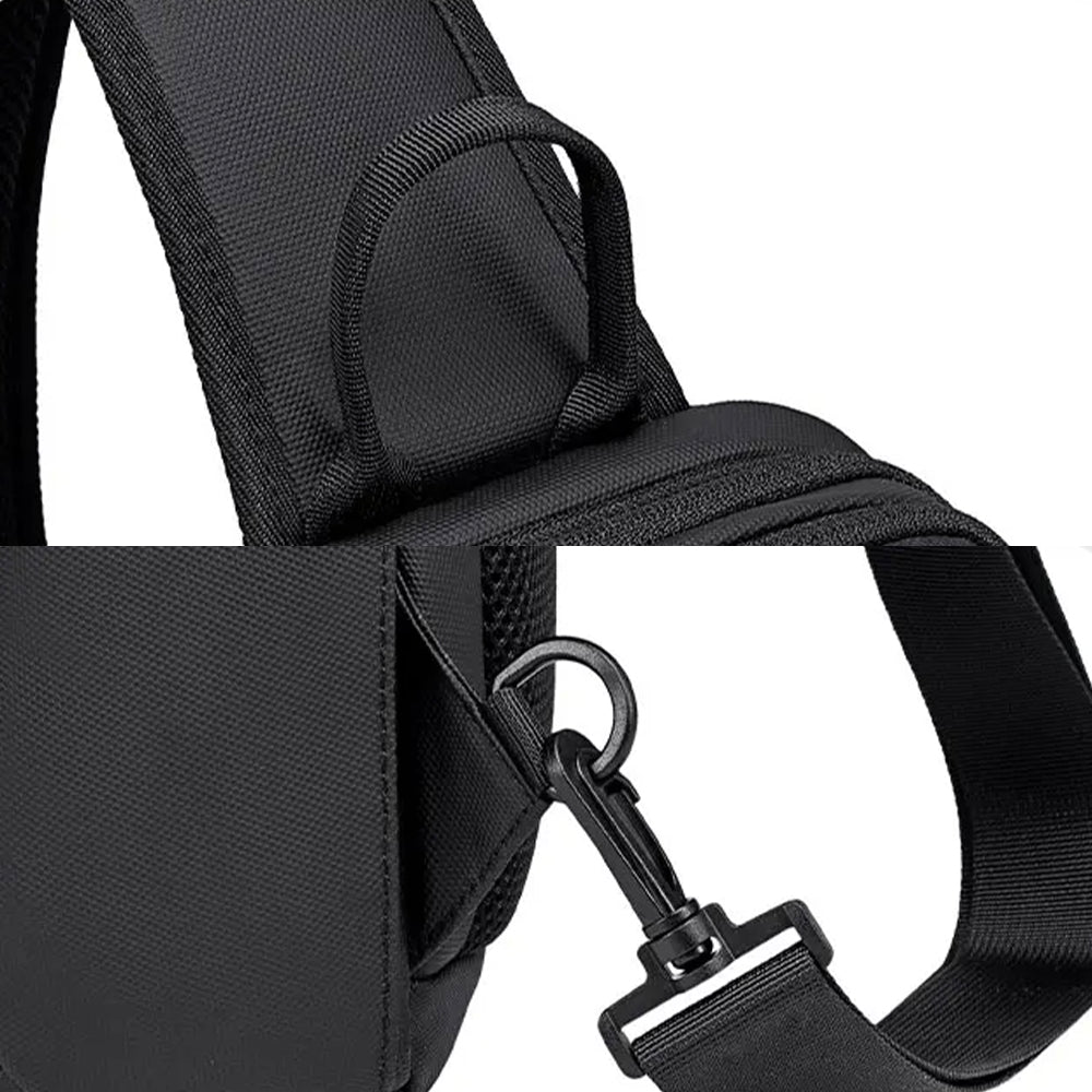 Bolsa de Ombro Masculina Impermeável Grande Fenruien