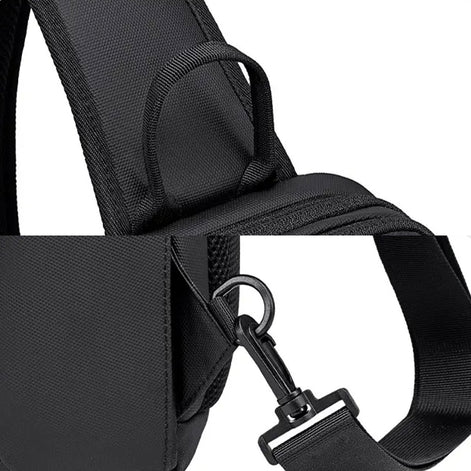 Bolsa de Ombro Masculina Impermeável Grande Fenruien