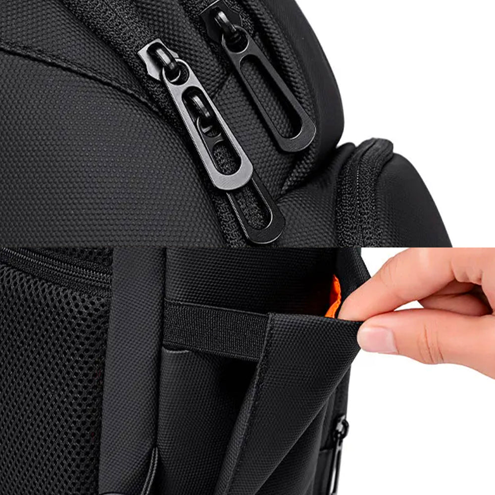 Bolsa de Ombro Masculina Impermeável Grande Fenruien