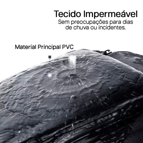 Bolsa de Ombro Masculina Impermeável Grande Fenruien