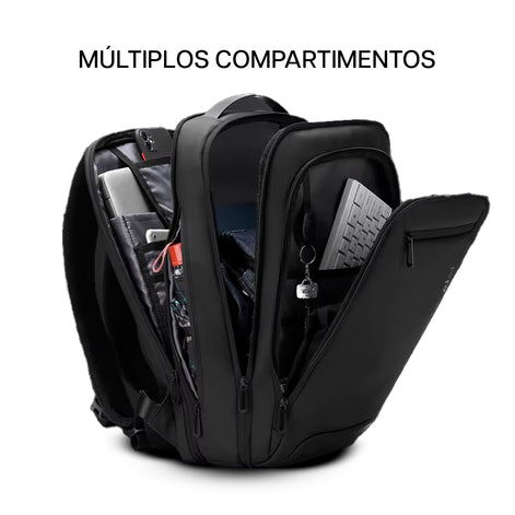 Mochila Casual Fenruien Slim para Notebook 15.6