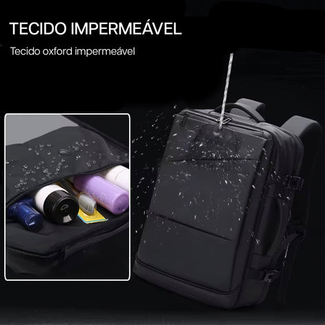 Mochila de Viagem Expansível 30L - 41L Fenruien