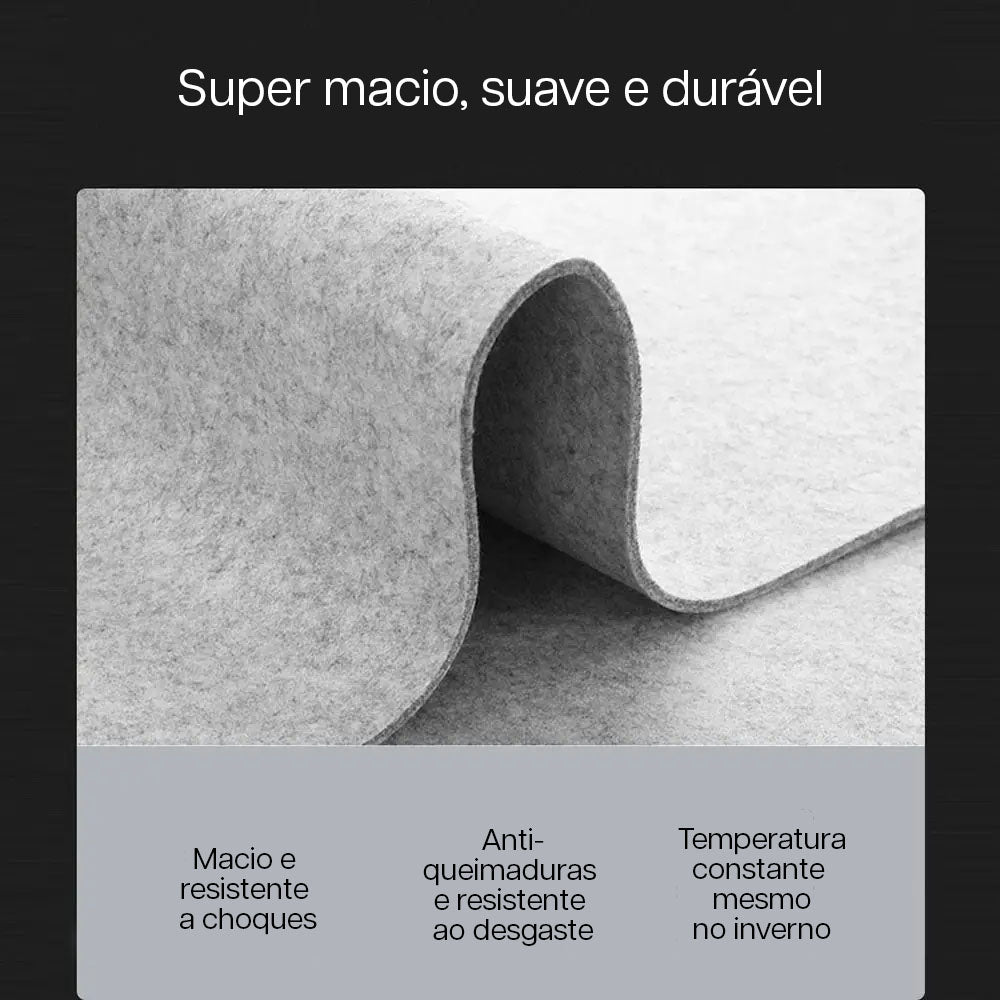 MousePad Grande em Feltro Antiderrapante
