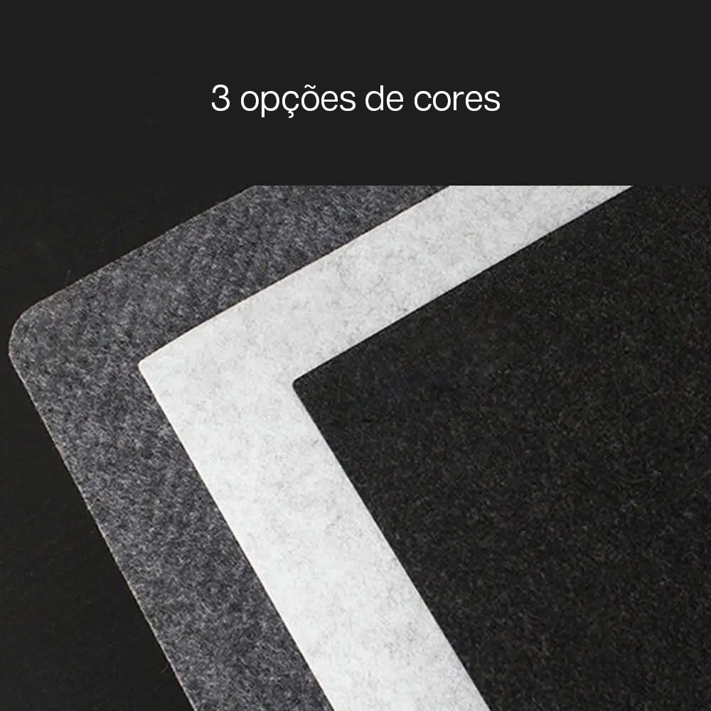 MousePad Grande em Feltro Antiderrapante
