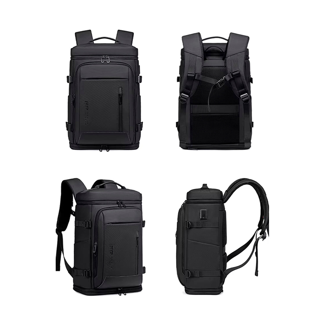 Mochila de Viagem Impermeável Expansível 20L - 35L Fenruien