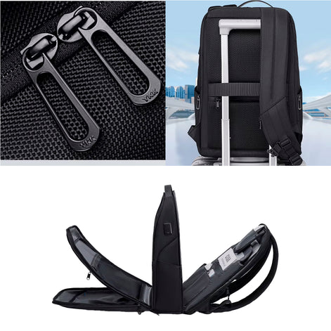 Mochila Casual Expansível 20L - 25L Compacta Fenruien