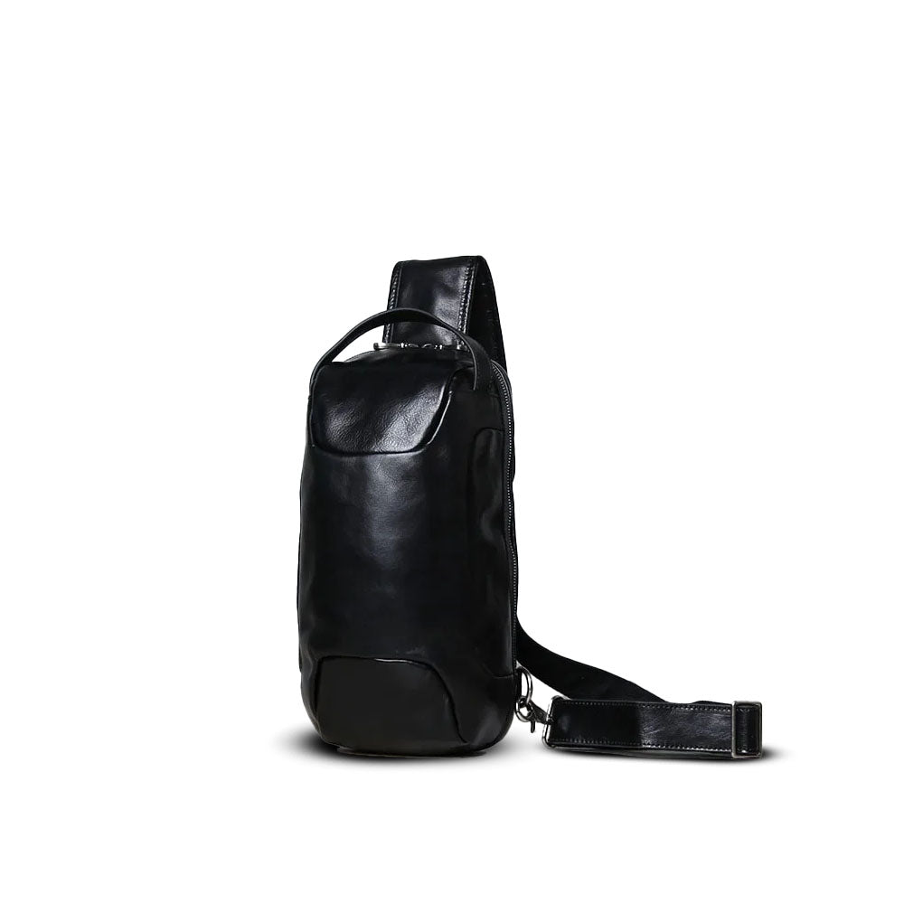 Shoulder Bag Executiva Masculina Couro Legítimo Hephaestus