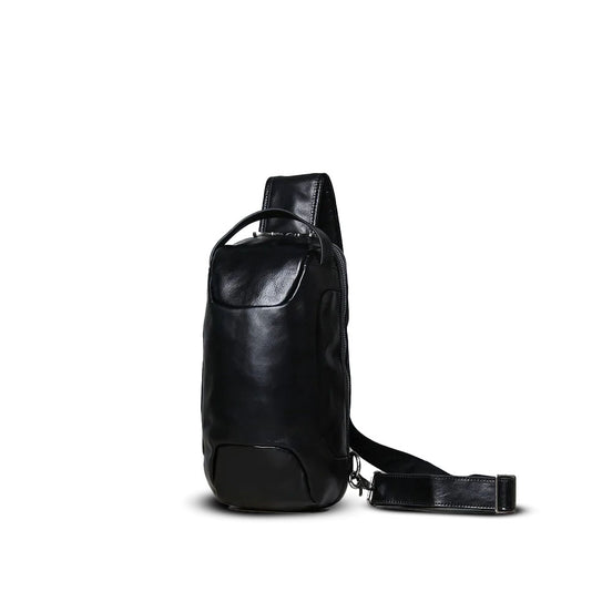 Shoulder Bag Executiva Masculina Couro Legítimo Hephaestus