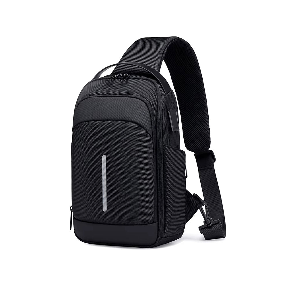 Bolsa de Ombro Impermeável Porta USB Fenruien