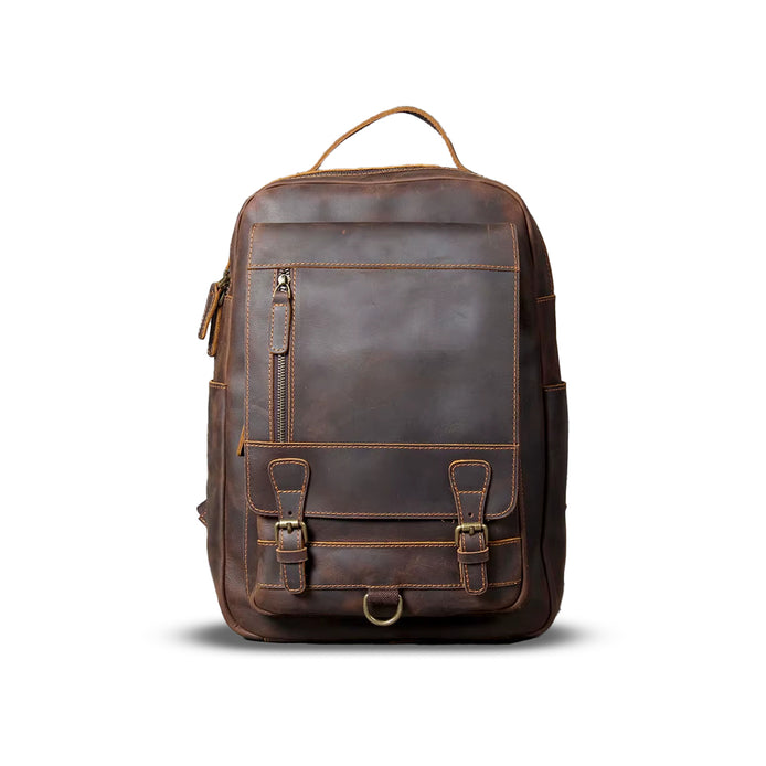 Mochila Executiva de Couro Legítimo Vulcan