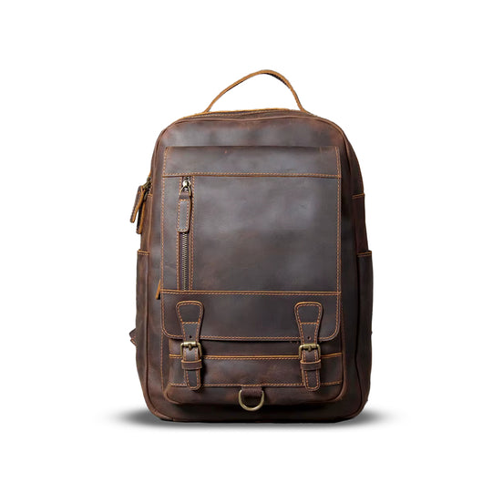 Mochila Executiva de Couro Legítimo Vulcan