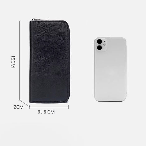 Carteira de Couro Longa Hephaestus