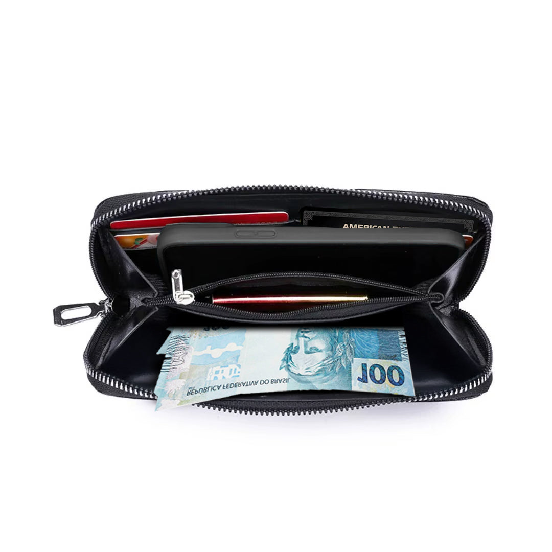 Carteira de Couro Longa Hephaestus