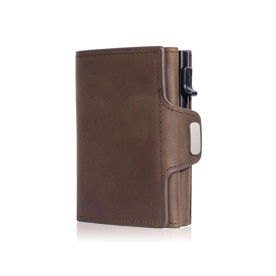 Carteira Inteligente de Couro Hephaestus