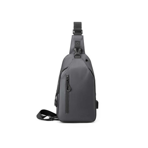 Bolsa Tranversal Expansível Impermeável Porta USB