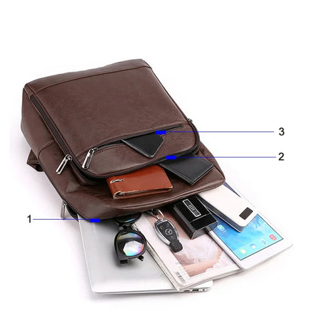 Mochila Casual Retrô para Notebook 15.6 Hephaestus Apollo