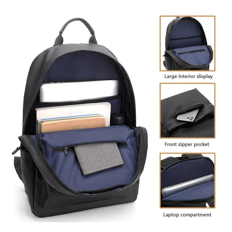 Mochila Casual Impermeável para Notebook 15.6 Hephaestus Hermes