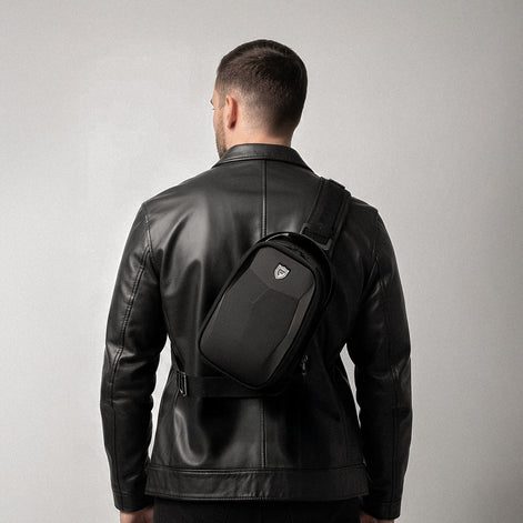 Bolsa de Ombro Multifuncional Impermeável Porta USB